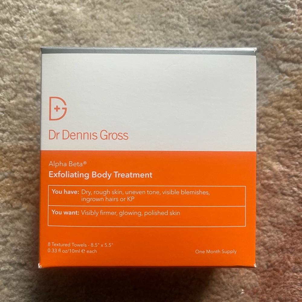 Dr Dennis Gross Alpha Beta exfoliating body treatment